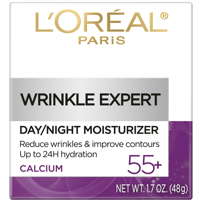 L’oreal Paris Wrinkle Expert 55 + Anti-aging Face Moisturizer 1.7oz (2 Pack) - Personal Care > Skin Anti-Aging Products