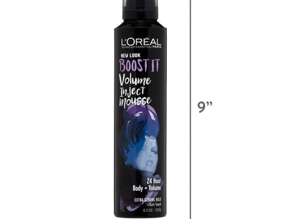 L’Oreal Paris Advanced Hairstyle Boost It Volume Inject Mousse 8.3oz (24 Pack) - Personal Care > Hair & Styling Products