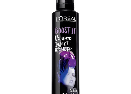 L’Oreal Paris Advanced Hairstyle Boost It Volume Inject Mousse 8.3oz (24 Pack) - Personal Care > Hair & Styling Products