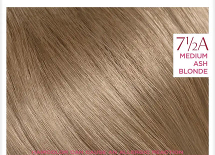 L’Oreal Paris Excellence Creme Permanent Hair Color 7.5A Medium Ash Blonde (Pack Of 12) - Health & Beauty > Personal