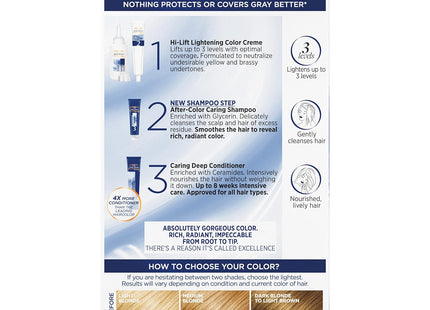 L’Oreal Excellence Creme Permanent HairColor #1 Extra Light Ash Blonde (7 Pack) - Personal Care > Hair & Styling Color