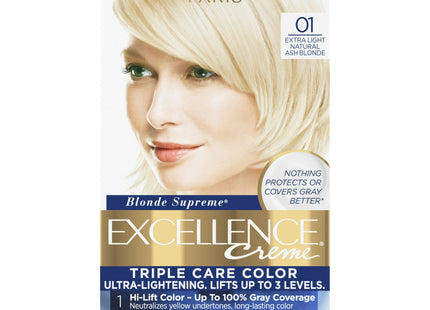 L’Oreal Excellence Creme Permanent HairColor #1 Extra Light Ash Blonde (12 Pack) - Personal Care > Hair & Styling Color