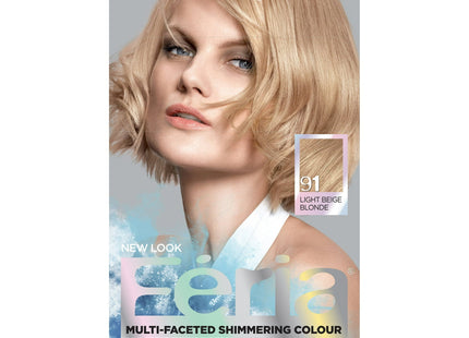 L’oreal Feria Multi-faceted Shimmering 3x Highlights 91 Light Beige (6 Pack) - Personal Care > Hair & Styling Color