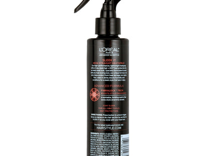 L’Oreal Paris Advanced Hairstyle Sleek It Iron Straight Heatspray 5.7oz (3 Pack) - Personal Care > Hair & Styling