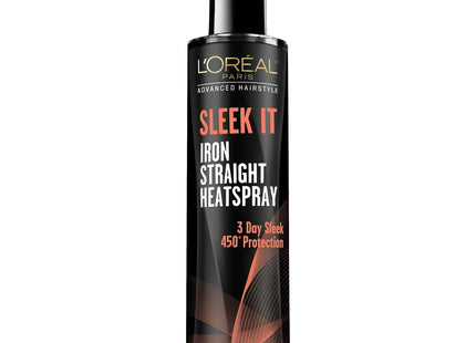 L’Oreal Paris Advanced Hairstyle Sleek It Iron Straight Heatspray 5.7oz (3 Pack) - Personal Care > Hair & Styling