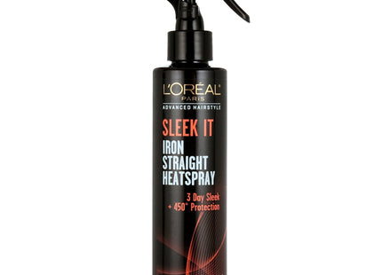 L’Oreal Paris Advanced Hairstyle Sleek It Iron Straight Heatspray 5.7oz (2 Pack) - Personal Care > Hair & Styling