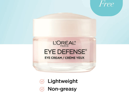 L’Oreal Paris Dermo-Expertise Eye Defense Cream Gel Anti-Aging 0.5 oz (2 Pack) - Personal Care > Skin Products