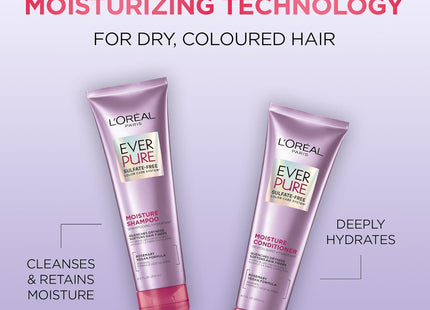 L’Oreal Paris EverPure Moisture Sulfate Free Shampoo for Dry Hair 8.5oz - Personal Care > & Styling Conditioner