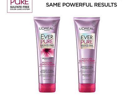 L’oreal Paris Everpure Rosemary Moisture Conditioner Tube 8.5oz (2 Pack) - Personal Care > Hair & Styling Shampoo