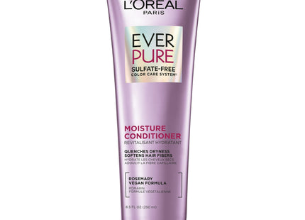 L’oreal Paris Everpure Rosemary Moisture Conditioner Tube 8.5oz (2 Pack) - Personal Care > Hair & Styling Shampoo