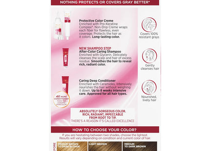 L’Oreal Paris Excellence Creme Permanent Hair Color #6 Light Brown - Personal Care > & Styling