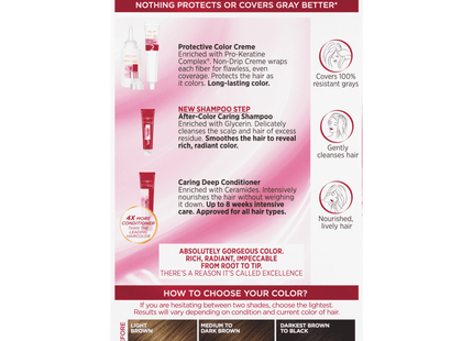 L’Oreal Paris Excellence Creme Permanent HairColor 4RM Dark Mahogany Red (2 Pack) - Personal Care > Hair & Styling Color