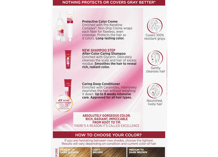 L’Oreal Paris Excellence Permanent Hair Color 6RB Light Reddish Brown - Personal Care > & Styling