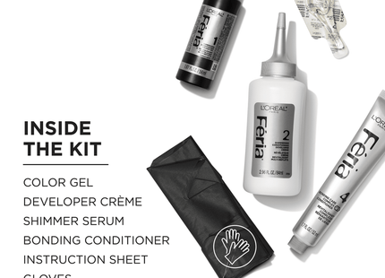 L’oreal Paris Feria Multi-faceted Shimmering Color 3X highlight 20 Black - Personal Care > Hair & Styling