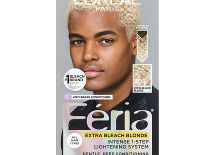 L’Oreal Paris Feria Permanent Hair Color 205 Extra Bleach Blonding (2 Pack) - Personal Care > & Styling