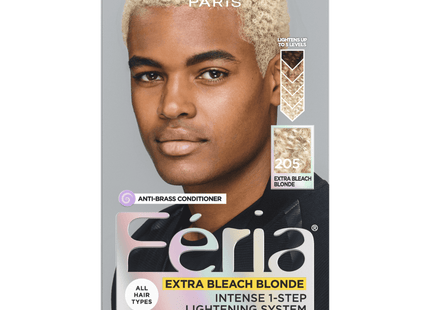 L’Oreal Paris Feria Permanent Hair Color 205 Extra Bleach Blonding (2 Pack) - Personal Care > & Styling