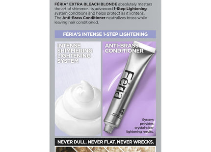L’Oreal Paris Feria Permanent Hair Color 205 Extra Bleach Blonding - Personal Care > & Styling