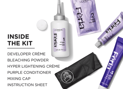 L’Oreal Paris Feria Permanent Hair Color 205 Extra Bleach Blonding - Personal Care > & Styling