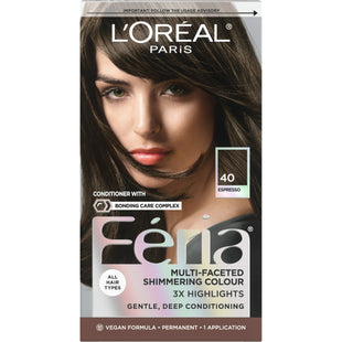 L’Oreal Paris Feria Permanent Hair Color 40 Espresso Deeply Brown (2 Pack) - Personal Care > & Styling