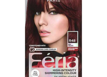 L’Oreal Paris Feria Shimmering Permanent Hair Color R48 Red Velvet (2 Pack) - Personal Care > & Styling