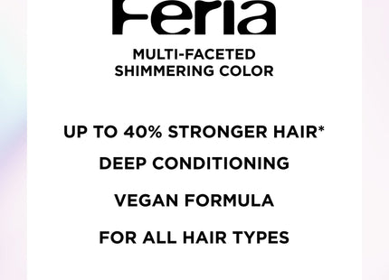 L’Oreal Paris Feria Shimmering Permanent Hair Color S1 Smokey Silver - Personal Care > & Styling