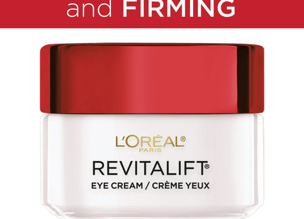 L’Oreal Paris Revitalift Anti-Wrinkle-Firming Eye Cream Unscented 0.5oz (2 Pack) - Personal Care > Skin Anti-Aging