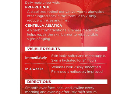 L’Oreal Paris Revitalift Anti-Wrinkle & Firming Face Moisturizer 1.7 oz (5 Pack) - Personal Care > Skin Anti-Aging