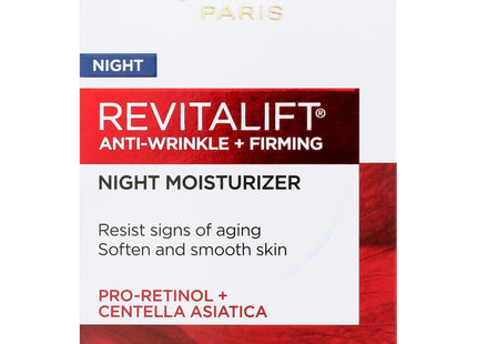 L’Oreal Paris Revitalift Anti-Wrinkle and Firming Night Moisturizer 1.7oz (4 Pack) - Personal Care > Skin Lotion &