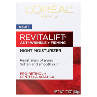 L’Oreal Paris Revitalift Anti-Wrinkle and Firming Night Moisturizer 1.7oz (2 Pack) - Personal Care > Skin Lotion &