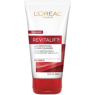 L’Oreal Paris Revitalift Radiant Smoothing Cream Cleanser 5oz (4 Pack) - Personal Care > Skin Cleansers & Toners