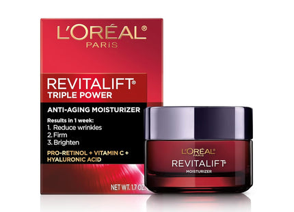 L’Oreal Paris Revitalift Triple-Power Deep Active Moisturizer 1.7oz (2 pack) - Personal Care > Skin Anti-Aging Products