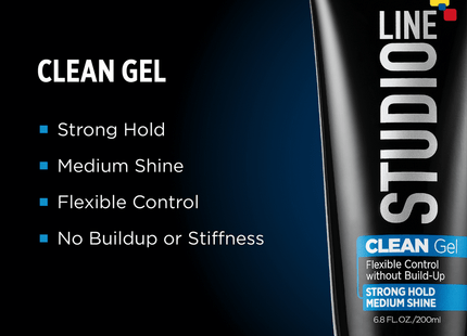 L’Oreal Paris Studio Line Clear Minded Clean Hair Gel Strong Hold 6.8oz (7 Pack) - Personal Care > & Styling Products