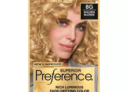 L’Oreal Paris Superior Preference Permanent Hair Color 8G Golden Blonde (5 Pack) - Personal Care > & Styling