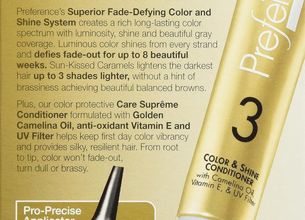 L’Oreal Paris Superior Preference Permanent HairColor UL63 Gold Brown (3 Pack) - Personal Care > Hair & Styling Color