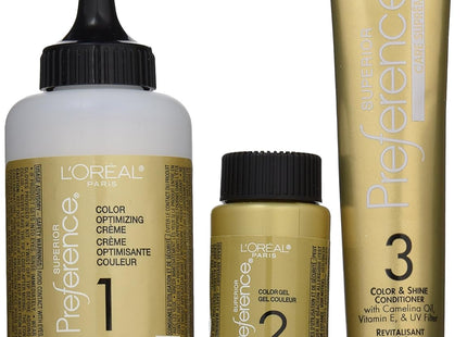 L’Oreal Paris Superior Preference Permanent HairColor UL63 Gold Brown (3 Pack) - Personal Care > Hair & Styling Color
