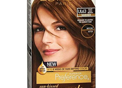 L’Oreal Paris Superior Preference Permanent HairColor UL63 Gold Brown (3 Pack) - Personal Care > Hair & Styling Color