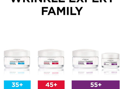 L’oreal Paris Wrinkle Expert 55 + Anti-aging Face Moisturizer 1.7oz (4 Pack) - Personal Care > Skin Anti-Aging Products