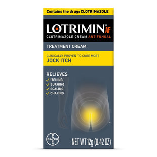 Lotrimin AF Clotrimazole Jock Itch Antifungal Treatment Cream 0.42oz (12 Pack) - Personal Care > Skin Foot Creams &