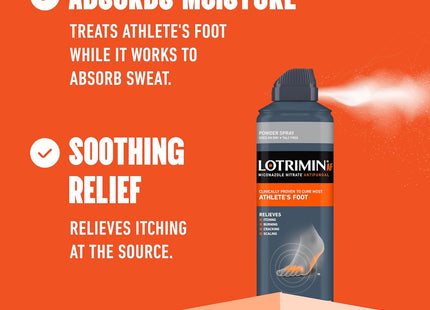 Lotrimin Athlete’s Foot Powder Spray Antifungal Miconazole Nitrate 4.6oz (12 Pack) - Personal Care > Skin Creams &