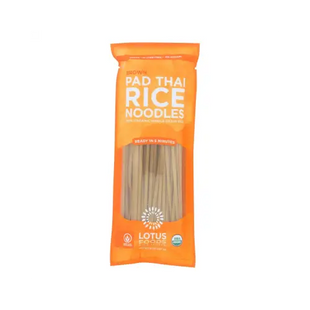 lotus foods rice noodles, raw, organic, 16 oz