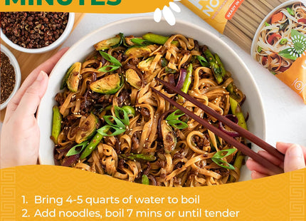 Lotus Foods Organic Brown Rice Pad Thai Style Noodles Whole Grain 8oz - Food & Beverages > Pasta Grains Cereals