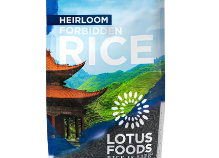 Lotus Foods Organic Heirloom Forbidden Whole Grain Black Rice 5oz (12 Pack) - Food & Beverages > Pasta Grains Cereals