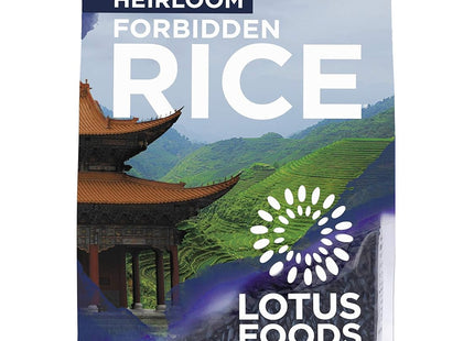 Lotus Foods Organic Heirloom Forbidden Whole Grain Black Rice 5oz (12 Pack) - Food & Beverages > Pasta Grains Cereals