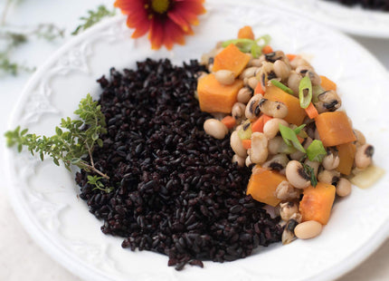 Lotus Foods Organic Heirloom Forbidden Whole Grain Black Rice 5oz - Food & Beverages > Pasta Grains Cereals