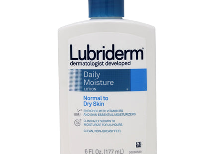 Lubriderm Daily Moisture Body Lotion Normal to Dry Skin Unscented 6oz (2 Pack) - Personal Care > & Moisturizer