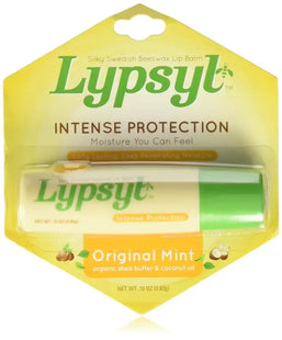 Lypsyl Intense Protection Original Mint Lip Balm.10 oz. - Health & Beauty > Personal Care Cosmetics Skin Balms