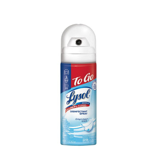 Lysol Crisp Linen Disinfectant Sanitizing Spray ToGo Travel Size 1.5oz - Household Supplies > Cleaning Disinfecting &