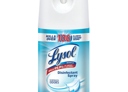 Lysol Disinfectant Aerosol Spray eliminates Odors Crisp Linen 7oz (12 Pack) - Household Supplies > Cleaning