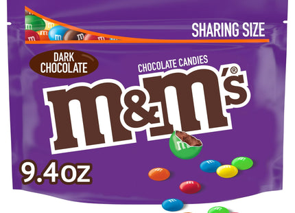 M&MS Dark Chocolate Candies Pouch In Crunchy Candy 9.4oz (2 Pack) - Food & Beverages > Sweets Assortments