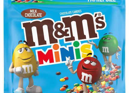 M&M’s Minis Milk Chocolate Candy Covered In Colorful Shell 16.9oz (6 Pack) - Food & Beverages > Sweets Assortments